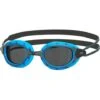 Zoggs Predator Goggles Small Fit - Smoke/Blue/Black -Aqua Fit Wear zoggs predator smoked goggles small fit blue black 335862