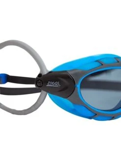 Zoggs Predator Goggles Small Fit - Smoke/Blue/Black -Aqua Fit Wear zoggs predator smoked goggles small fit blue black 335862 3