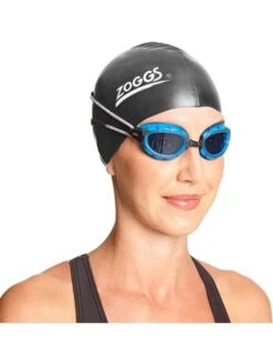 Zoggs Predator Goggles Small Fit - Smoke/Blue/Black -Aqua Fit Wear zoggs predator smoked goggles small fit blue black 335862 5