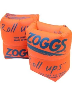 Zoggs Roll Ups Arm Bands - Orange