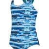 Zoggs Rowleeback One Piece - Rock Wave -Aqua Fit Wear zoggs rowleeback one piece rock wave 463114 rowf