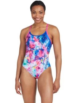 Zoggs Sprintback One Piece - Grafitti Rose 13 Zoggs Sprintback One Piece - Grafitti Rose -Aqua Fit Wear zoggs sprintback one piece grafitti rose 462313 grro