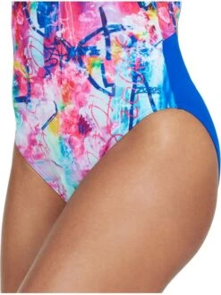 Zoggs Sprintback One Piece - Grafitti Rose 16 Zoggs Sprintback One Piece - Grafitti Rose -Aqua Fit Wear zoggs sprintback one piece grafitti rose 462313 grro 3