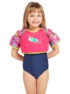 Zoggs Water Wings Vest - Sea Queen -Aqua Fit Wear zoggs water wings vest sea queen 465525 seqe 3