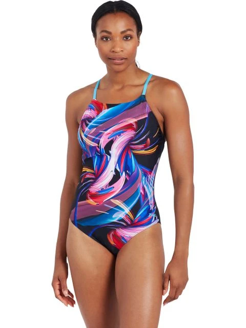 Zoggs Y-Closeback One Piece - Colour Flow 6 Zoggs Y-Closeback One Piece - Colour Flow - Image 4