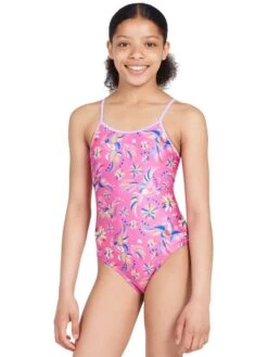 Zoggs Yaroomba Floral One Piece - Dreamcatcher 9 Zoggs Yaroomba Floral One Piece - Dreamcatcher -Aqua Fit Wear zoggs yaroomba floral one piece dreamcatcher 463131 drcf 2