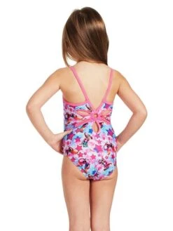 Zoggs Yaroomba Floral One Piece - Star Party -Aqua Fit Wear zoggs yaroomba floral one piece star party 463618 stpa 3